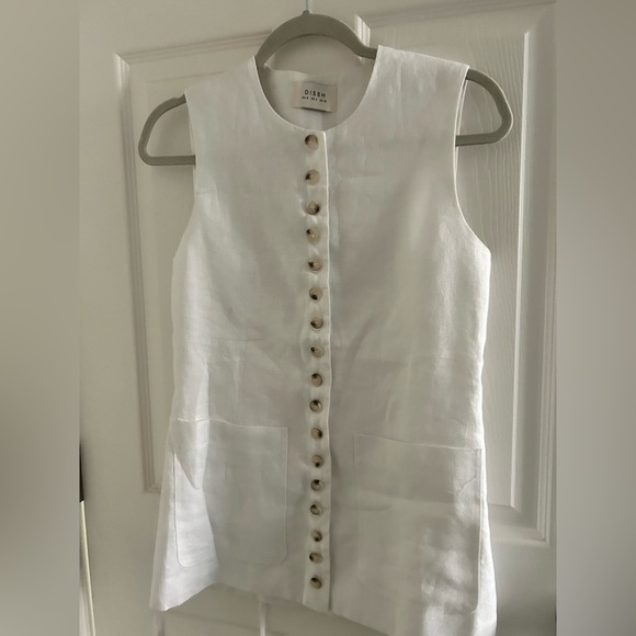 DISSH White Sleeveless Vest - Picture 4 of 6